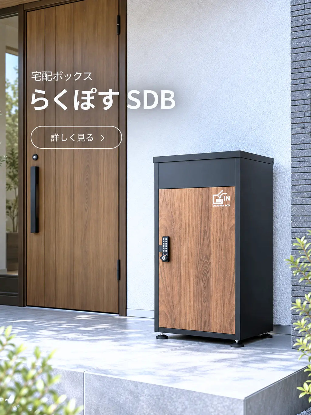 【２年保証付き】『らくぽす』SDB《電子キー》